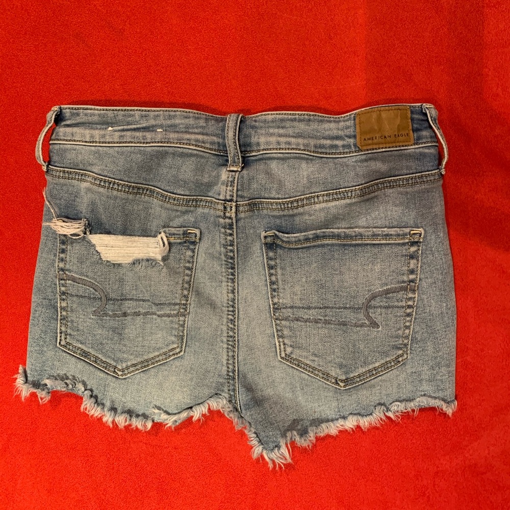 Blue shorts